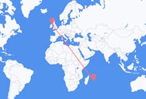 Flights from Mauritius Island to Belfast