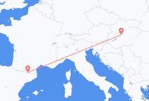Flyrejser fra Andorra la Vella, Andorra til Budapest, Ungarn