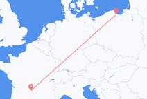 Flights from Aurillac, France to Gdańsk, Poland