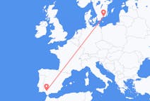 Flights from Ronneby, Sweden to Seville, Spain