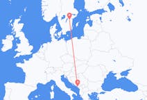 Flyg från Tivat, Montenegro till Linköping, Montenegro