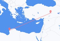 Flights from Benghazi to Elazığ
