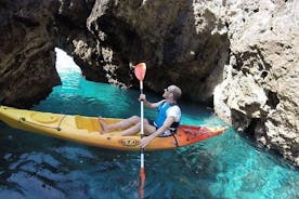 Kayak Tour through the Cliffs of Nerja and Maro from Malaga