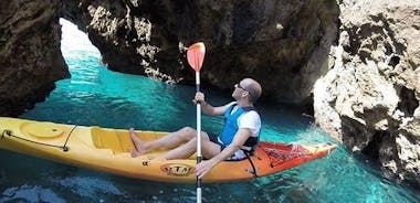 Kayak Tour through the Cliffs of Nerja and Maro from Malaga