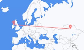 出发地 哈萨克斯坦前往北爱尔兰的的航班