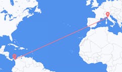 Flights from La Palma, Panama to Pisa, Italy