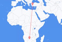 Flyrejser fra Maun, Botswana til Denizli, Tyrkiet