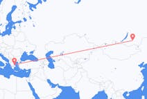Flights from Chita, Russia to Skiathos, Greece