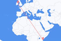 Flyg från Ukunda, Kenya till Dublin, Irland