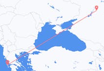 Fly fra Volgograd til Cephalonia