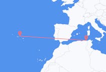 Flyg från Annaba, Algeriet till Terceira, Portugal