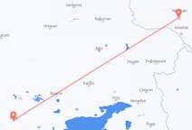 Flyrejser fra Jerevan til Mus