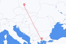 Flyg från Wroclaw, Polen till Kavala Prefecture, Grekland