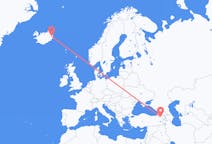 Flights from Egilsstaðir to Kars