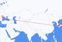 Flyrejser fra Oita, Japan til Constanța, Rumænien