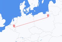 Flights from Liège, Belgium to Szymany, Szczytno County, Poland