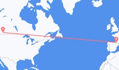 出发地 加拿大梅迪辛哈特目的地 法国波城的航班