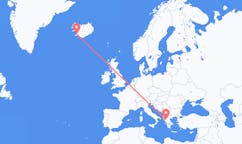 Flyreiser fra Reykjavík, Island til Ioánnina, Hellas