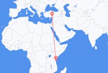 Flyg från Zanzibar, Tanzania till Adana, Turkiet