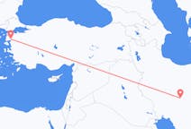 이란 이스파한에서 출발해 터키 Edremit에게(으)로 가는 항공편