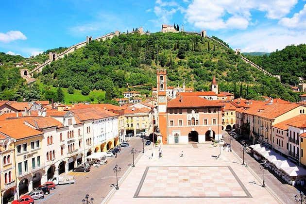 Middle ages, castles, walled towns of Cittadella and Marostica