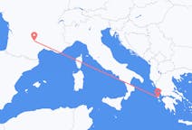 Flights from Rodez, France to Cephalonia, Greece