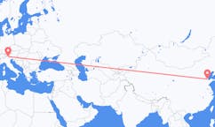 Flyreiser fra Dongying, Kina til Bolzano, Italia