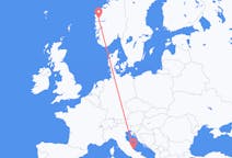 Flights from Førde, Norway to Pescara, Italy