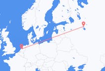 Loty z miasta Amsterdam do miasta Cherepovets