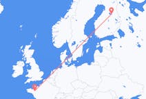 Flights from Rennes, France to Kajaani, Finland