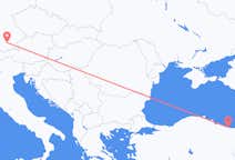 Flights from Ordu to Munich