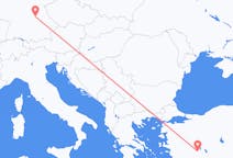 Flights from Isparta, Turkey to Nuremberg, Germany