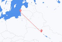 Flyg från Palanga, Litauen till Kiev, Ukraina