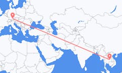 Flyreiser fra Roi Et Province, Thailand til München, Tyskland
