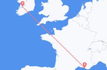 Flyg från Shannon, Irland till Marseille, Frankrike