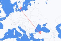Flights from Bornholm, Denmark to Ankara, Turkey