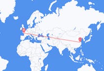 Flights from Yangzhou, China to Nantes, France