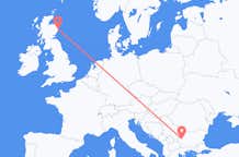 Flyrejser fra Aberdeen til Sofia