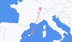 Fly fra Bern til Menorca