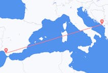 Flyrejser fra Tivat, Montenegro til Jerez, Spanien