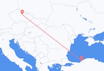 Fly fra Zonguldak til Pardubice