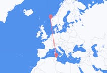 Flyrejser fra Enfidha, Tunesien til Florø, Norge
