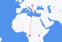 Flyrejser fra Kinshasa til Beograd