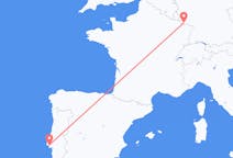 ポルトガルのリスボンから、ドイツのザールブリュッケンまでのフライト