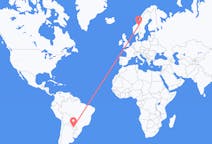 Flights from Asunción, Paraguay to Røros, Norway