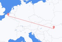 Vluchten van Cluj-Napoca, Roemenië naar Rijsel, Frankrijk