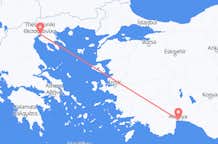 Flug frá Þessaloníku til Antalya