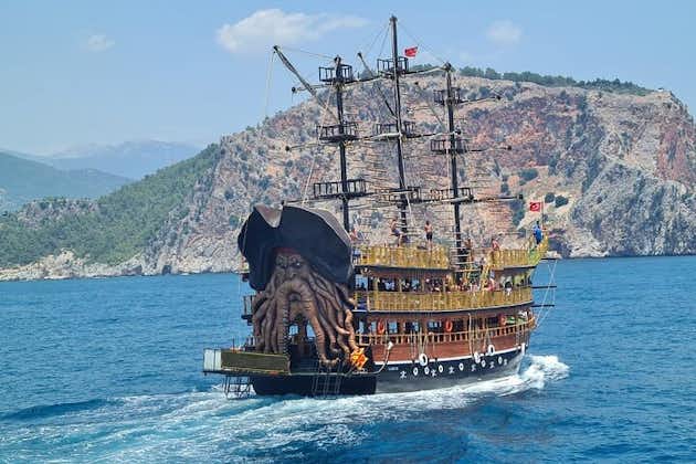 Alanya Sunset Boat Tour with Foam Party