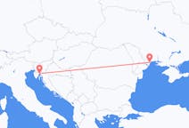 Flights from Odessa, Ukraine to Rijeka, Croatia