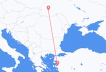 Fly fra Ivano-Frankivsk til Izmir